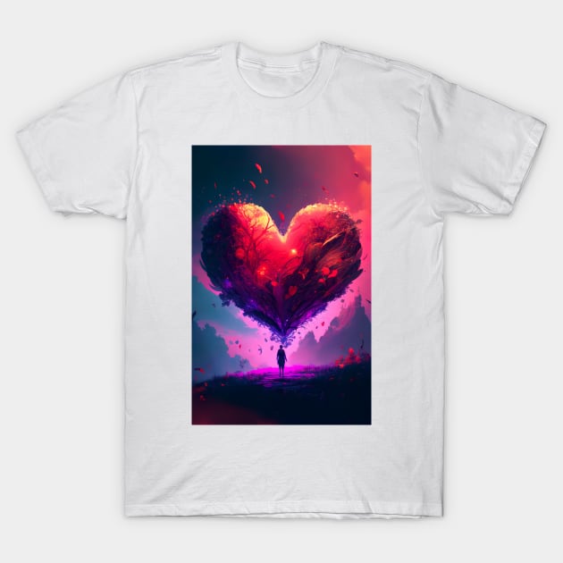 valentine's day Love is in the Air T-Shirt by samidib16